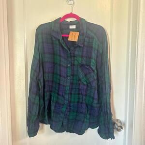 Classic Plaid Button Up